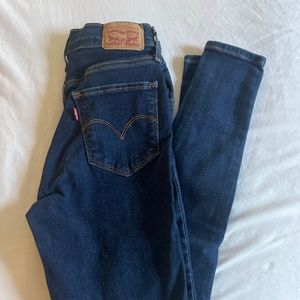 Levi’s high rise super skinny